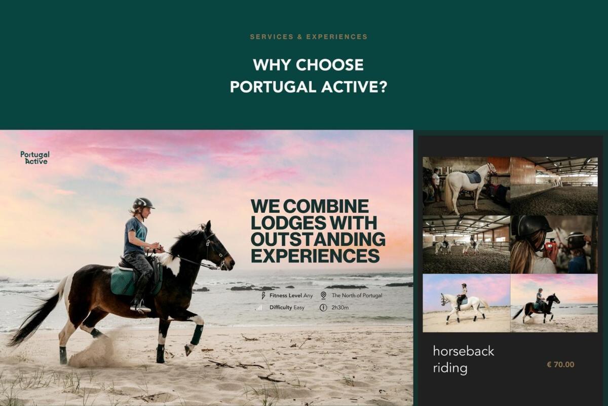 Portugal Active Cabedelo Beach Lodge - Heated Pool Виана до Кастело Екстериор снимка